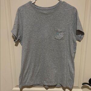 Vineyard Vines Heather Gray Short Sleeve Tee